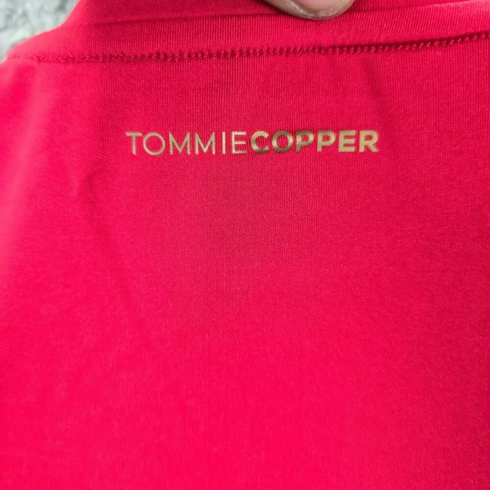 NWT Tommie Copper Red Short Sleeve Shirt Boy’s Size Small Compression TShirt